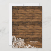 Koord - Lichthout & de Uitnodiging van de Bridal v (Achterkant)