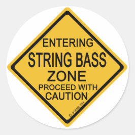 Koord-massazone invoeren ronde sticker