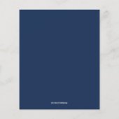 Koord van budget - lichten Birthday - partijuitnod (Achterkant)