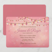 Koord van de Uitnodiging van de Ontvangst van Lich (Voorkant / Achterkant)