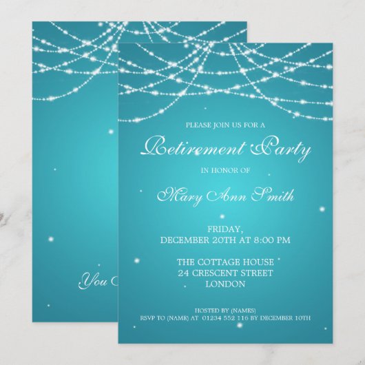 Koord van de vervroegde-uittredingspartij van Star Kaart (Voorkant / Achterkant)