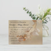 Koord van gouden bladeren kaart (Staand voorkant)