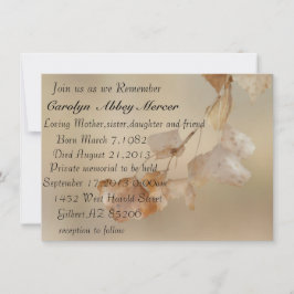 Koord van gouden bladeren kaart