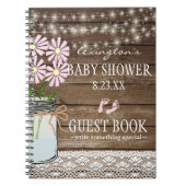 Koord van het Baby shower van het Lights | Notitieboek (Voorkant)