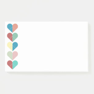 Koord van het hart post-it® notes