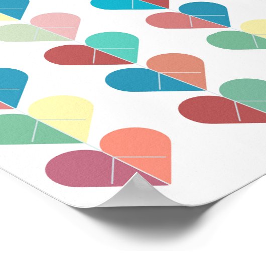 Koord van het hart poster (Hoek)