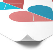 Koord van het hart poster (Hoek)