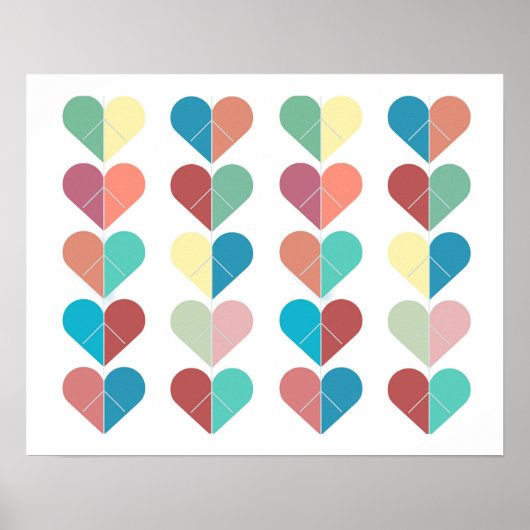 Koord van het hart poster (Voorkant)