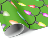 Koord van kerstlantaarns-patroonpapier cadeaupapier (Rol Hoek)