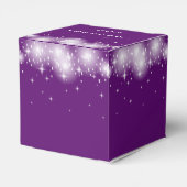 Koord van licht en sterren bruiloft bedankdoosjes (Achterkant)