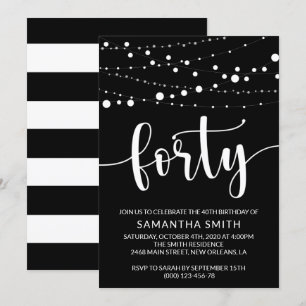 Koord van Lichten, Lichte Garland, 40e verjaardag Kaart