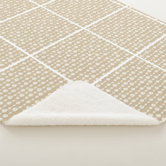 Koord van Pearls Sherpa Blanket Sherpa Deken (3/4)