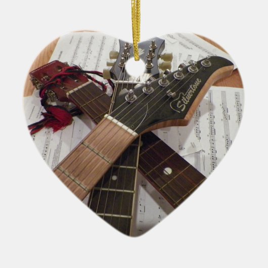 Koorden en dingen keramisch ornament (Voorkant)