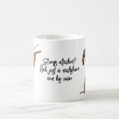 Koorden in bijlage Wirehaire Dachshund en Violin Koffiemok (Center)