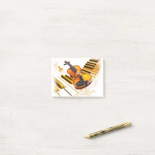 Koorden & sleutels_ post-it® notes (Op bureau)