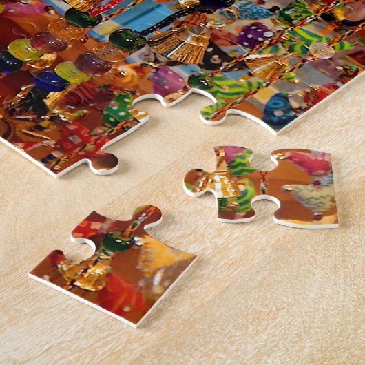 Koorden van Beads Jigzaag Puzzle Legpuzzel (Zijkant)