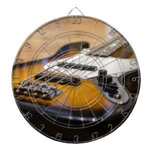 Koorden van het Instrument van de basgitaar de Dartbord