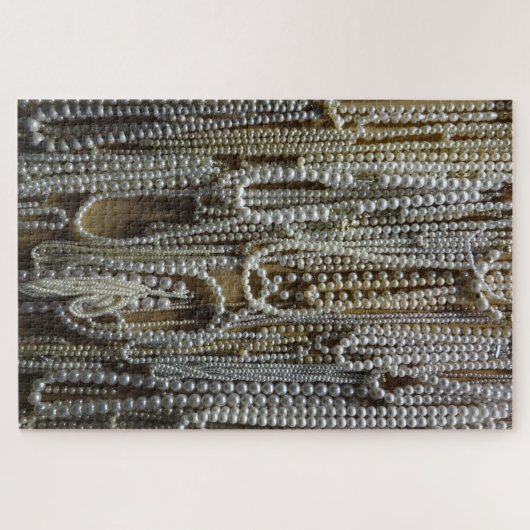 Koorden van parels legpuzzel (Horizontaal)