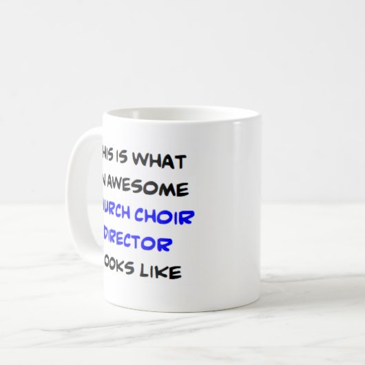 Koordirigent Church, geweldige Koffiemok (Voorkant links)