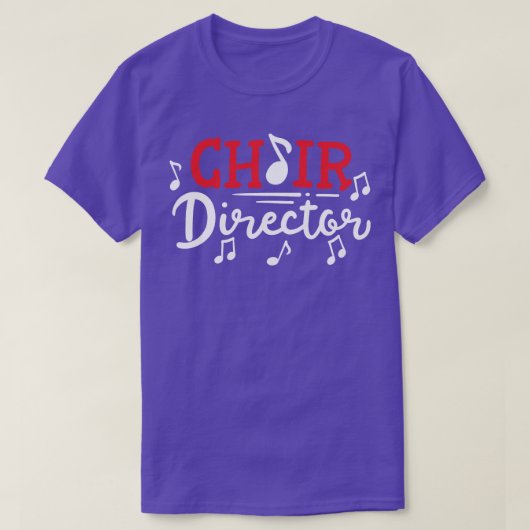 Koordirigent Zingende Zangers T-shirt (Design voorkant)