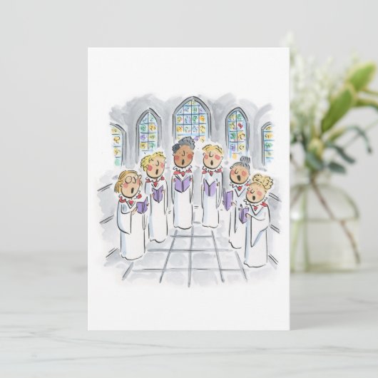 Koorleden Kaart (Staand voorkant)