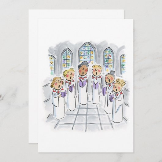 Koorleden Kaart (Voorkant / Achterkant)