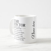 Koorleider Koffiemok (Voorkant links)
