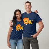 Koorts Cute Cartoon Lion T-shirt (Unisex)