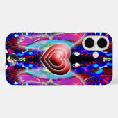 Koorts van glys Case-Mate iPhone case (Achterkant (horizontaal))