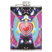 Koorts van glys heupfles (Voorkant)