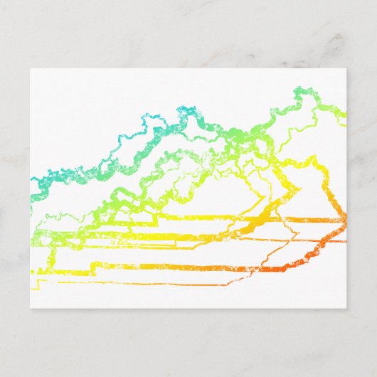 Koortsblauw Briefkaart (Voorkant)