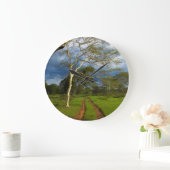 Koortsboom (Acacia Xanthophloea) met vuil spoor Grote Klok (Huis)