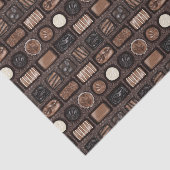 Koos met chocoladepapier tissuepapier (Detail)