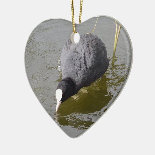 Koot met kop keramisch ornament (Links)