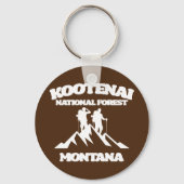Kootenai National Forest, Montana Sleutelhanger (Achterkant)