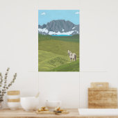Kootenay Nationaal Park Reisposter Poster (Keuken)