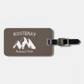 Kootenay National Park Bagagelabel (Voorkant horizontaal)