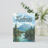 Kootenay National Park Canada British Columbia Briefkaart (Staand voorkant)