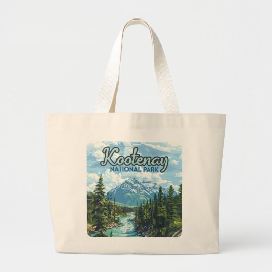 Kootenay National Park Canada British Columbia Grote Tote Bag (Voorkant)