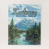 Kootenay National Park Canada British Columbia Legpuzzel (Verticaal)