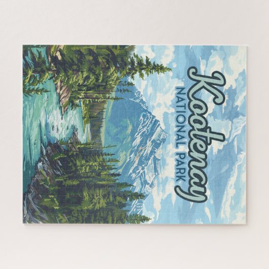 Kootenay National Park Canada British Columbia Legpuzzel (Horizontaal)