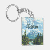 Kootenay National Park Canada British Columbia Sleutelhanger (Voorkant Links)