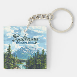 Kootenay National Park Canada British Columbia Sleutelhanger