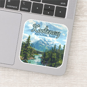 Kootenay National Park Canada British Columbia Sticker