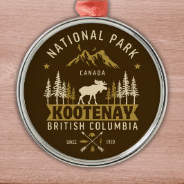 Kootenay National Park Canada  Metalen Ornament