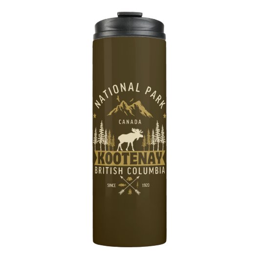 Kootenay National Park Canada  Thermosbeker (Voorkant)