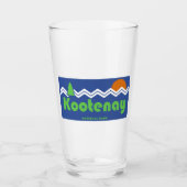 Kootenay National Park Retro Glas (Voorkant)