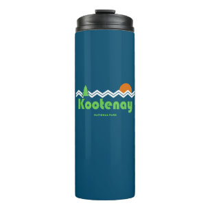 Kootenay National Park Retro Thermosbeker