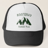 Kootenay National Park Trucker Pet (Voorkant)