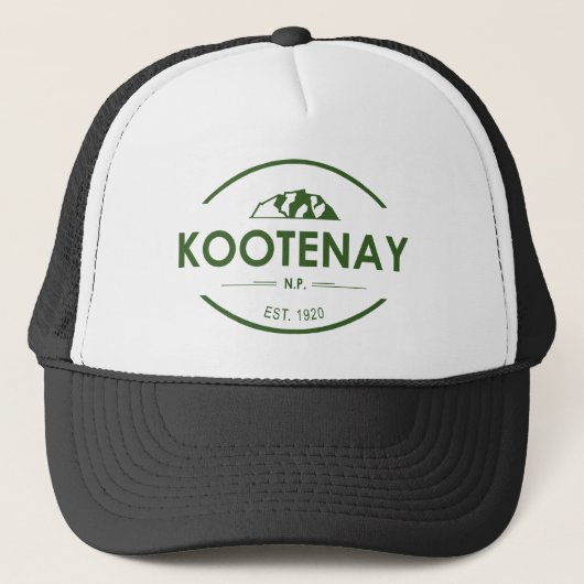 Kootenay National Park Trucker Pet (Voorkant)